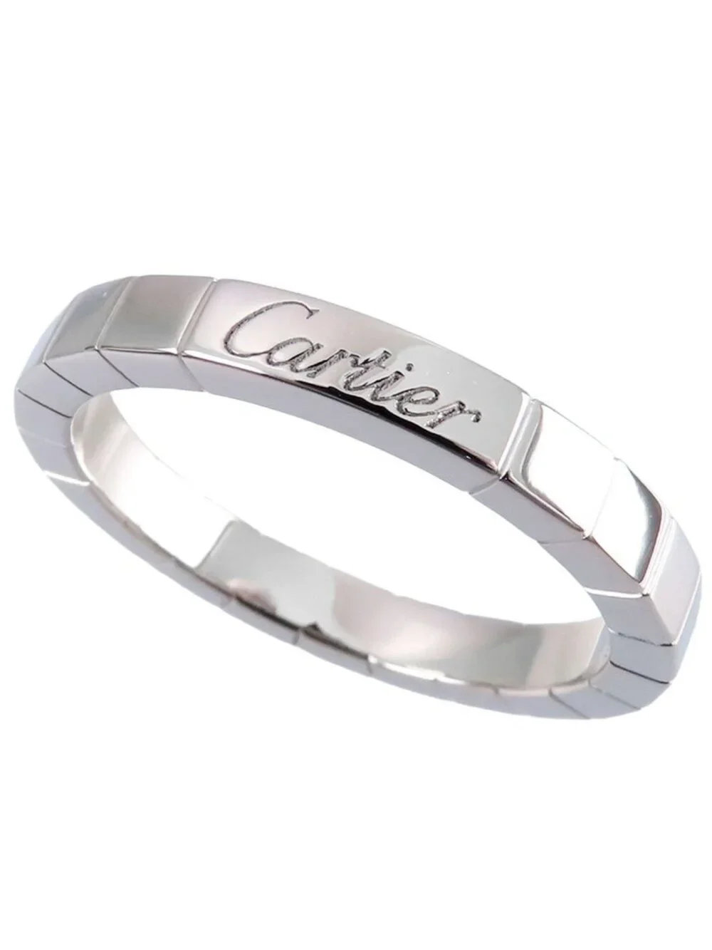 Cartier Lanieres Ring White Gold 18K 59